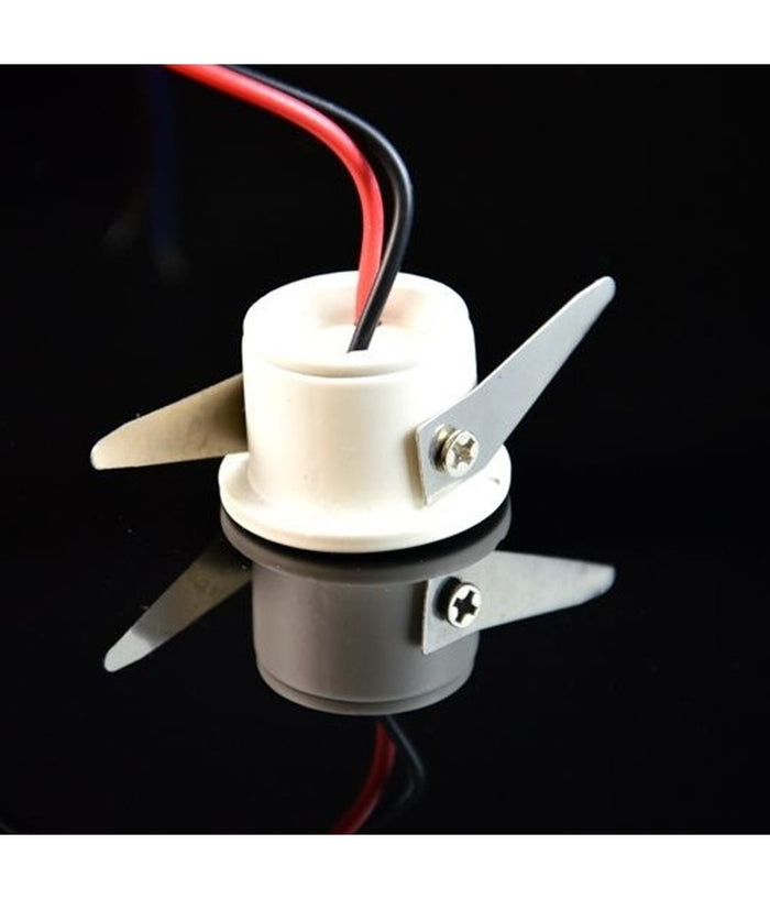 Faretto Incasso Led Punto Luce 1w Rotondo Luce Fredda Calda Cielo Stellato  -bianco Caldo      -