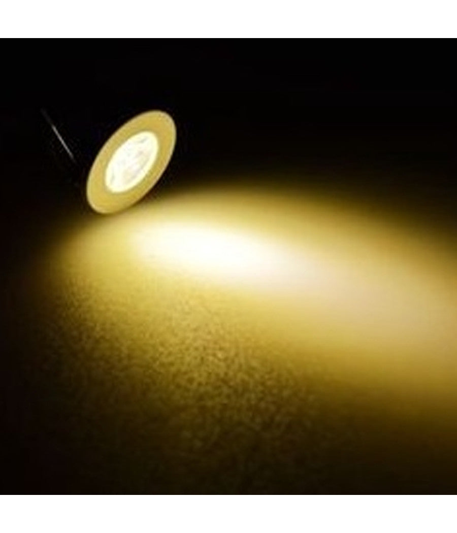 Faretto Incasso Led Punto Luce 1w Rotondo Luce Fredda Calda Cielo Stellato         