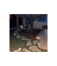 Trade Shop - Faretto Incasso Luce Fredda Calda Led 3w Segnapasso Calpestabile Esterno Interno  -bianco Naturale      -