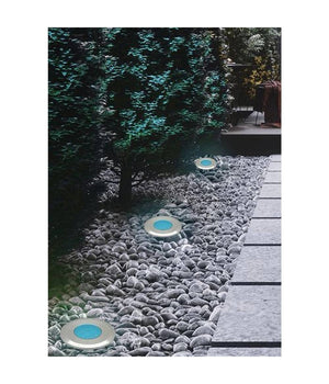 Faretto Incasso Segnapasso 12v 1 Watt Luce 6500k 3000k 4000k Verde Blu Ip68 Es41         