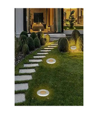 Faretto Incasso Segnapasso 12v 1 Watt Luce 6500k 3000k 4000k Verde Blu Ip68 Es41  -bianco Caldo      -