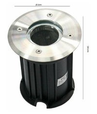 Faretto Incasso Segnapasso Luce Gu10 Calpestabile Esterno Giardino Lampada Es13         