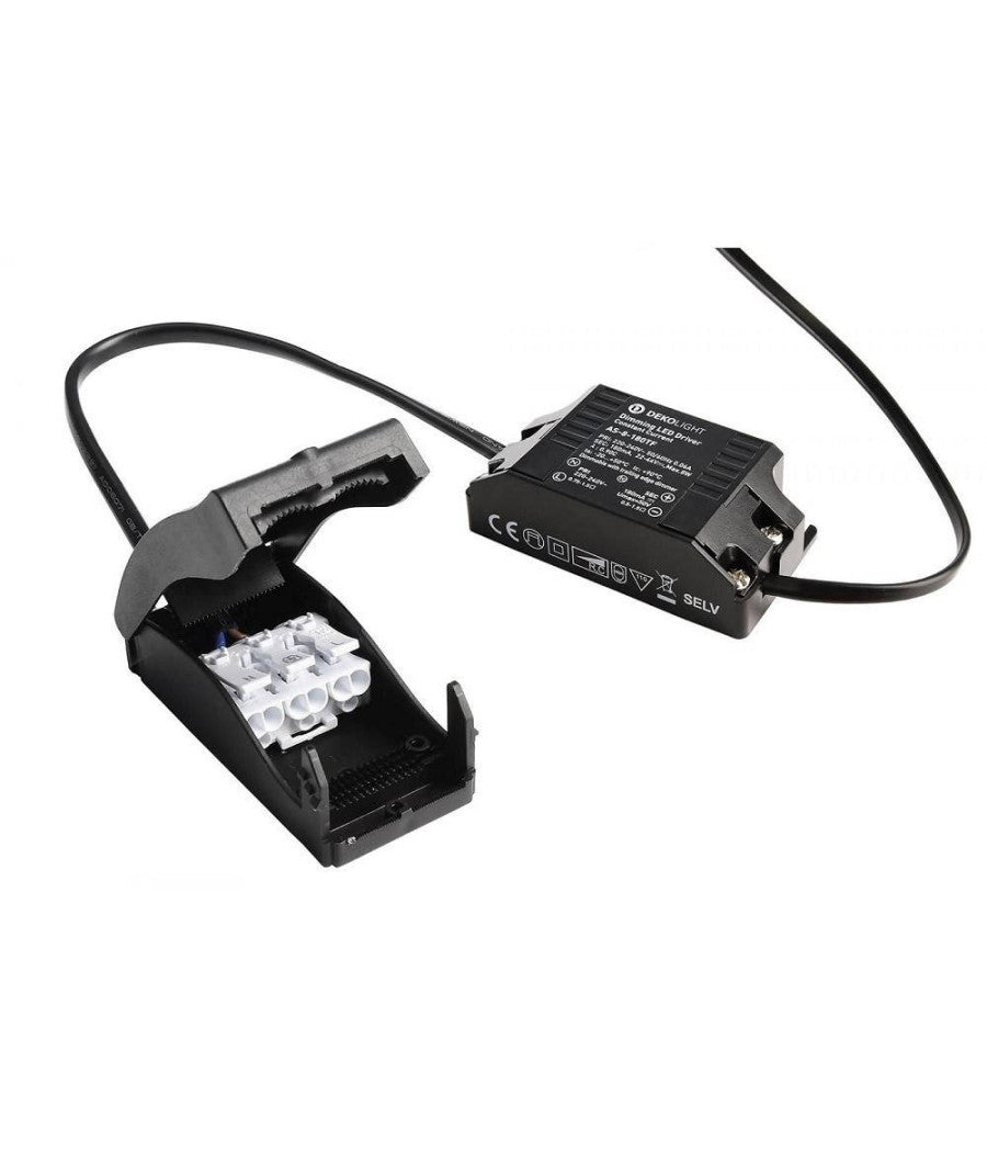 Faretto Incasso Tondo Slim Luce Box Doccia Led 8w Orientabile Dimmerabile Nichel         