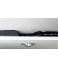 Faretto Incasso Tondo Slim Luce Box Doccia Led 8w Orientabile Dimmerabile Nichel         