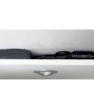 Faretto Incasso Tondo Slim Luce Soffitto Box Doccia Led 8w Orientabile Dimmerabile         