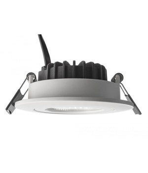 Faretto Incasso Tondo Slim Luce Soffitto Box Doccia Led 8w Orientabile Dimmerabile         