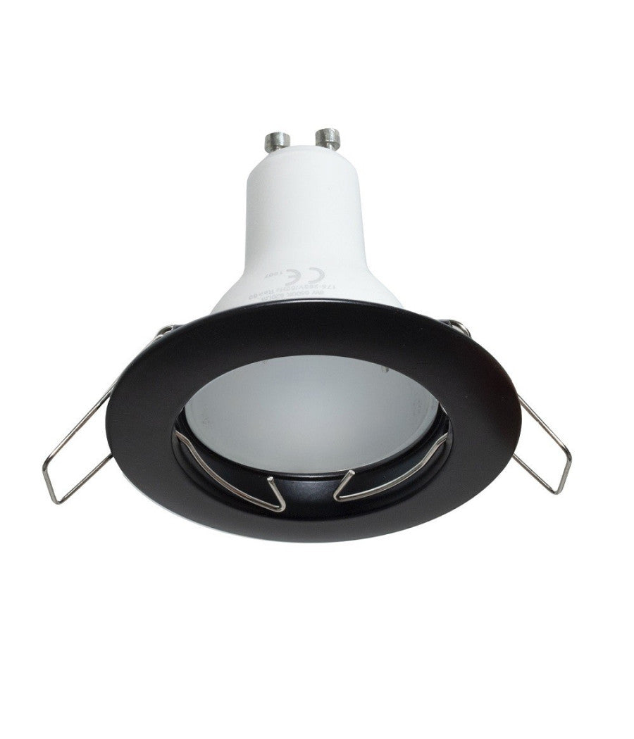 Faretto Lampada Led 8 W Luce 3000k 4000k 6000k Incasso Tondo Gu10 Foro 6 Cm 220v         