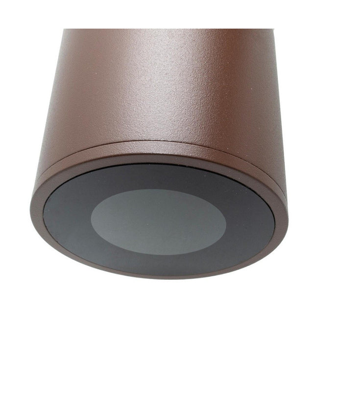 Faretto Lampada Soffitto Attacco Gu10 Plafoniera Tonda Esterno Led Impermeabile         