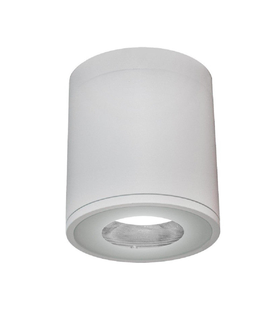 Faretto Lampada Soffitto Attacco Gu10 Plafoniera Tonda Esterno Led Impermeabile         
