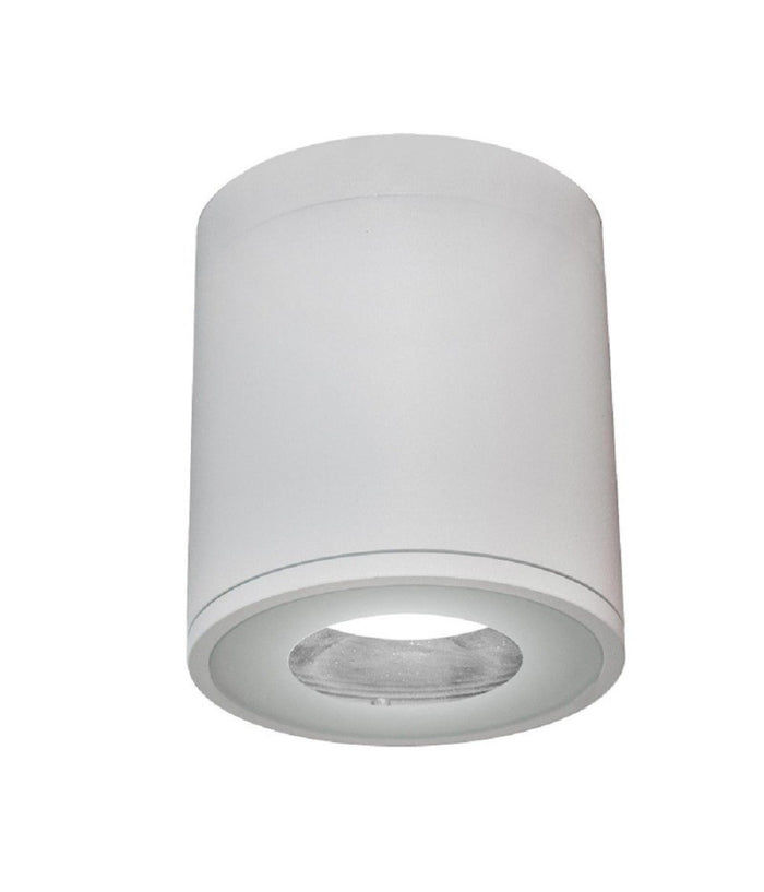 Faretto Lampada Soffitto Attacco Gu10 Plafoniera Tonda Esterno Led Impermeabile         