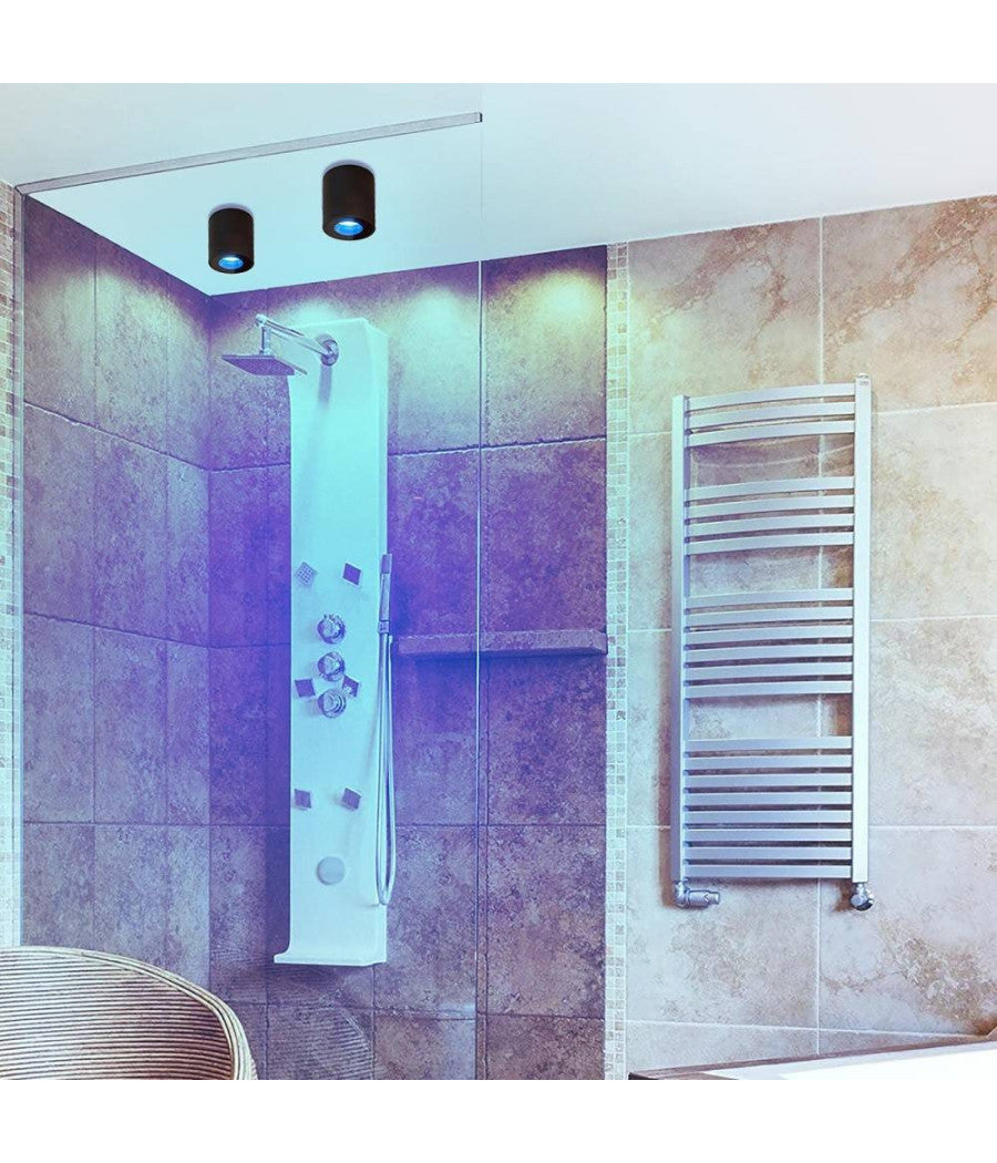 Faretto Lampada Soffitto Bagno Vasca Box Doccia Portalampada Gu10 Impermeabile Ip65         