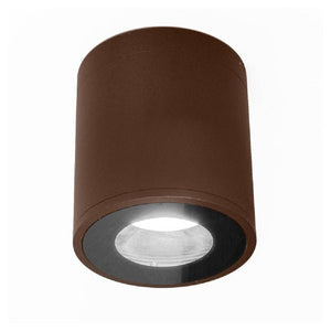 Trade Shop - Faretto Lampada Soffitto Bagno Vasca Box Doccia Portalampada Gu10 Impermeabile Ip65 - Marrone