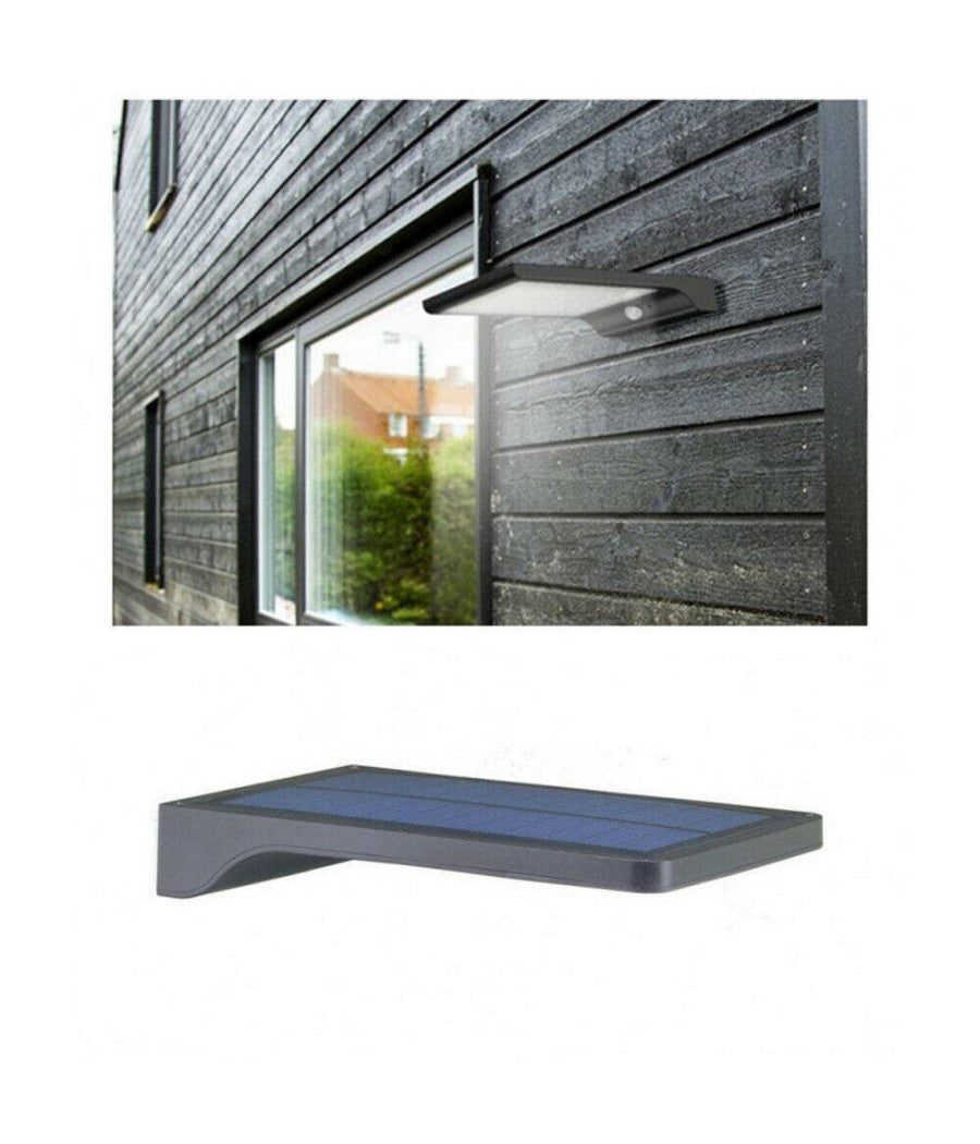 Faretto Led 10 W Con Pannello Solare Sensore Movimento Faro Telecomando So-e10w         
