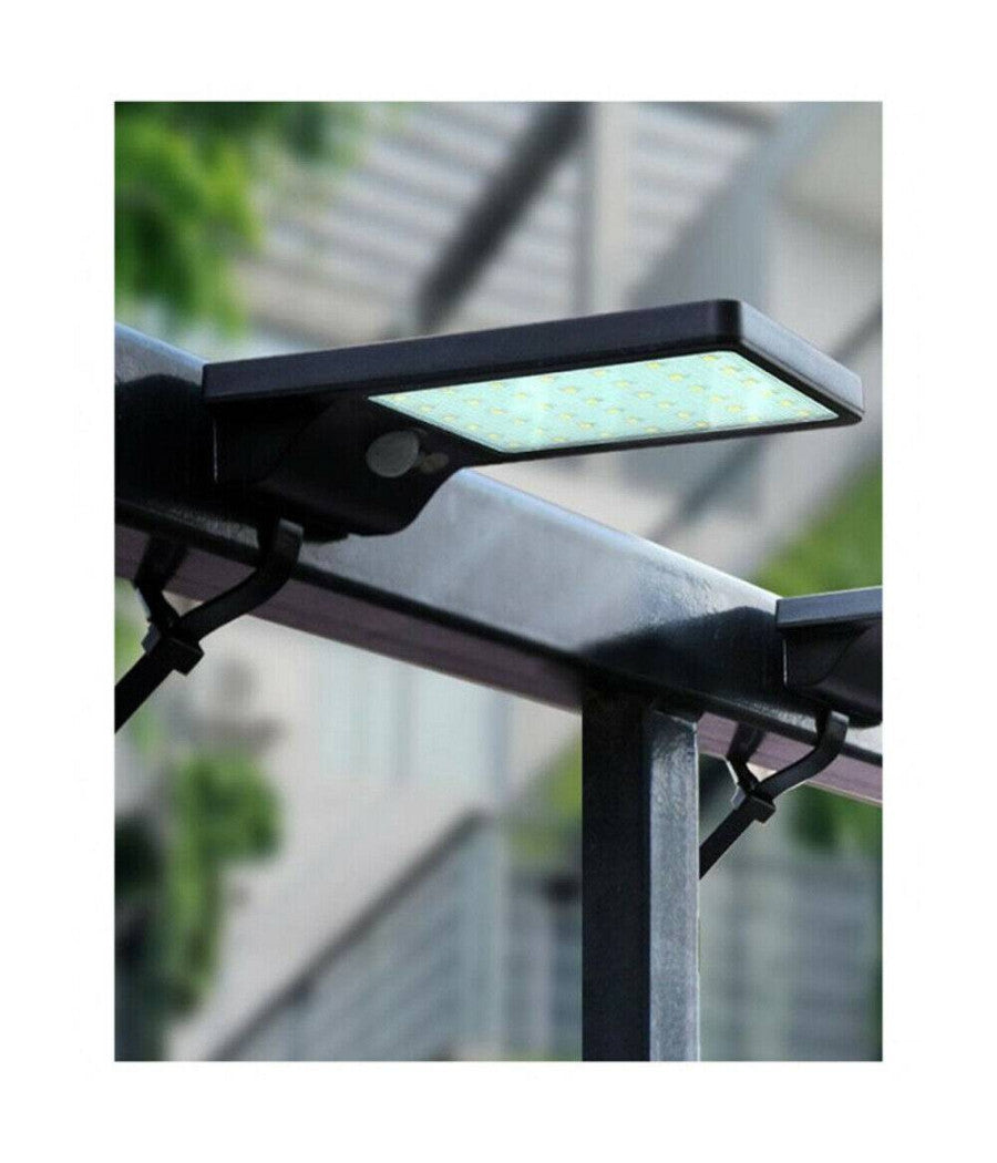 Faretto Led 10 W Con Pannello Solare Sensore Movimento Faro Telecomando So-e10w         