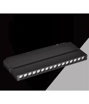 Faretto Led 24 W Magnetico Rettangolare Per Binario 48v Luce 3000k 4000k Fr-r300         