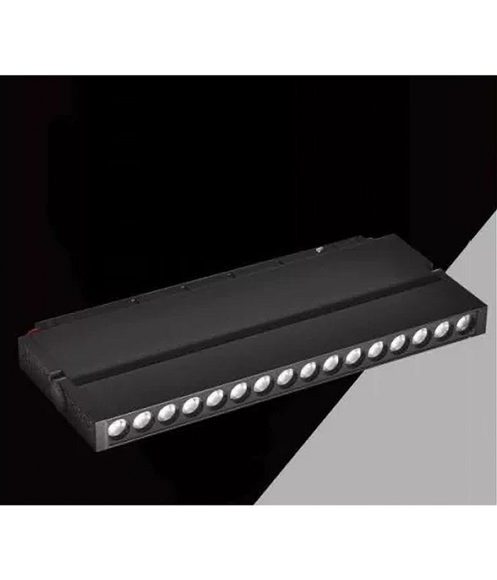 Faretto Led 24 W Magnetico Rettangolare Per Binario 48v Luce 3000k 4000k Fr-r300         