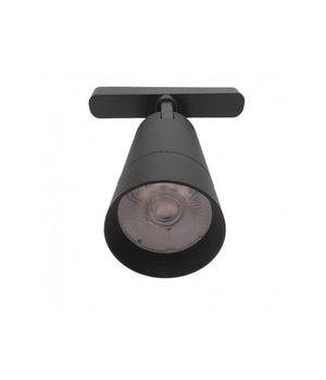 Faretto Led 24w Nero Magnetico Per Binario Monofase 48v Luce 4000k 3000k Cob-24w  -bianco Naturale      -