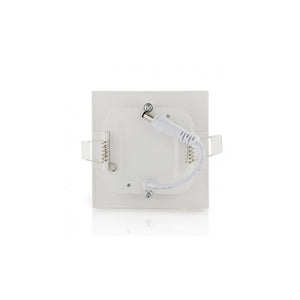 Faretto Led 3 Watt Pannello Incasso quadrato 180LM Luce fredda 6000k - Tech-It