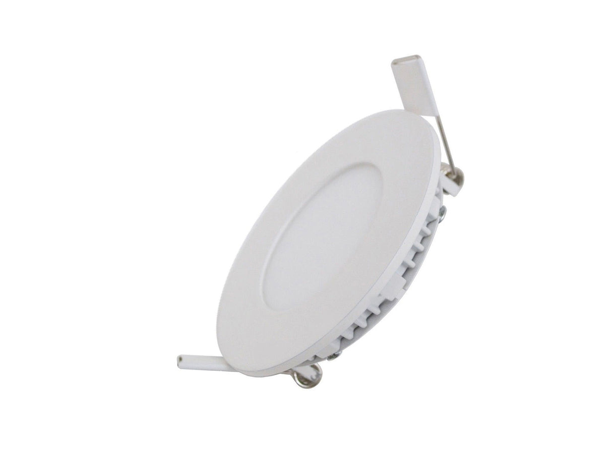 faretto led 3 Watt pannello incasso rotondo 180LM luce fredda 6000k - Tech-It