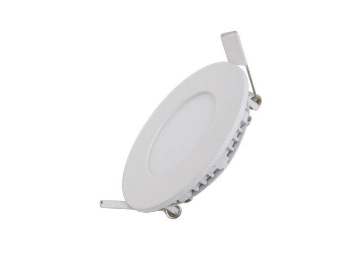 faretto led 3 Watt pannello incasso rotondo 180LM luce fredda 6000k - Tech-It