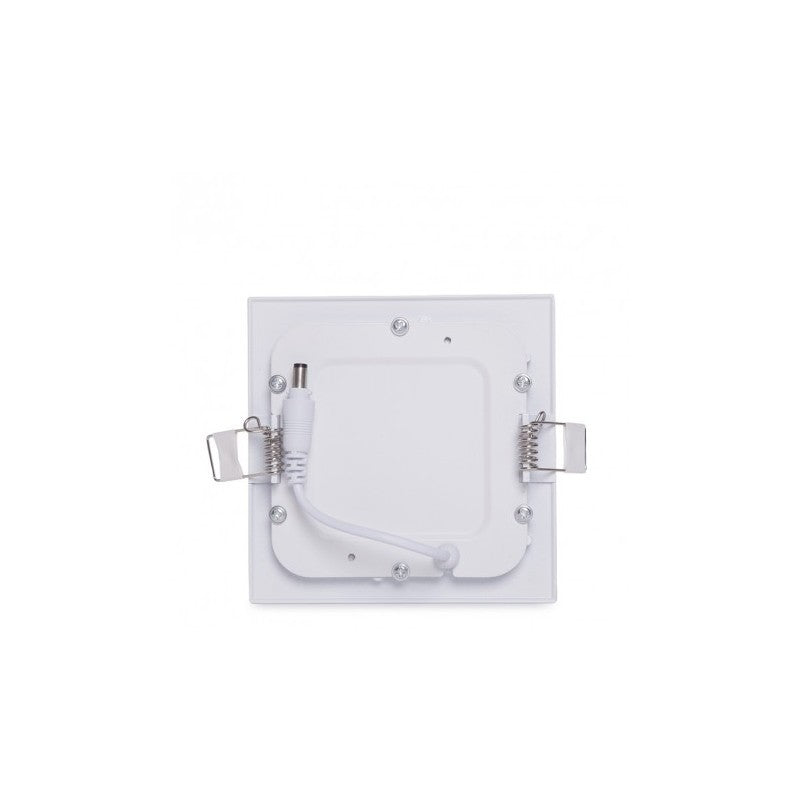 Faretto Led 6 Watt Pannello Incasso quadrato 450LM Luce calda 3200k - Tech-It