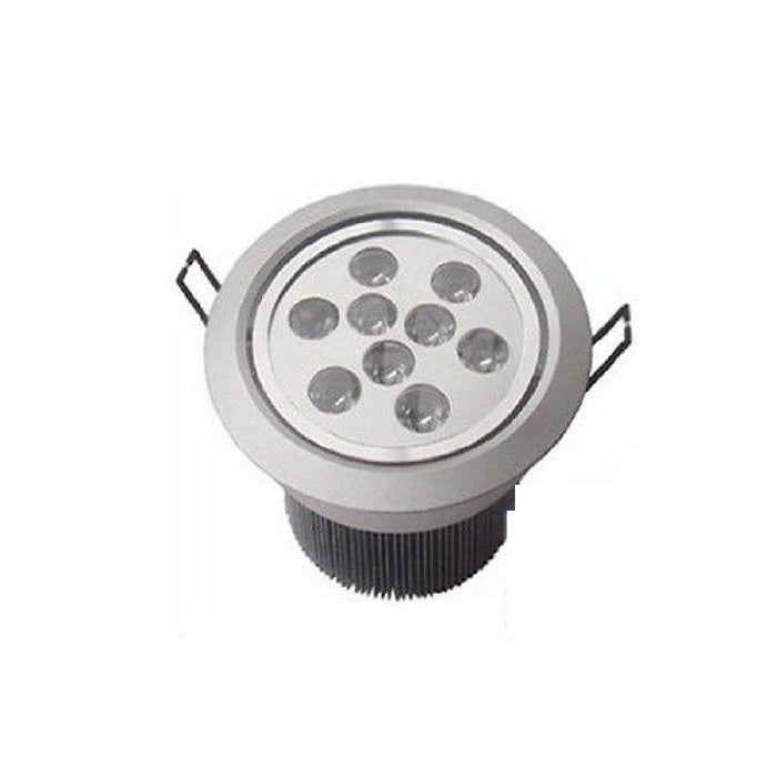 Trade Shop - Faretto Led 9w Ad Incasso Orientabile Spot A Molle Con Alette Luce 220v Driver - -bianco Freddo      -