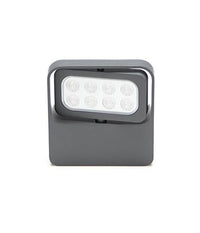 Faretto Led 9w Orientabile Faro Ip65 Esterno Proiettore Luce Giardino Vetrine 230v         