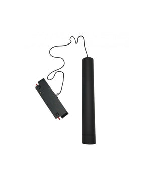 Faretto Led A Cilindro 8w Nero Per Binario Magnetico 48v Luce 3000k 4000k Cob-40         