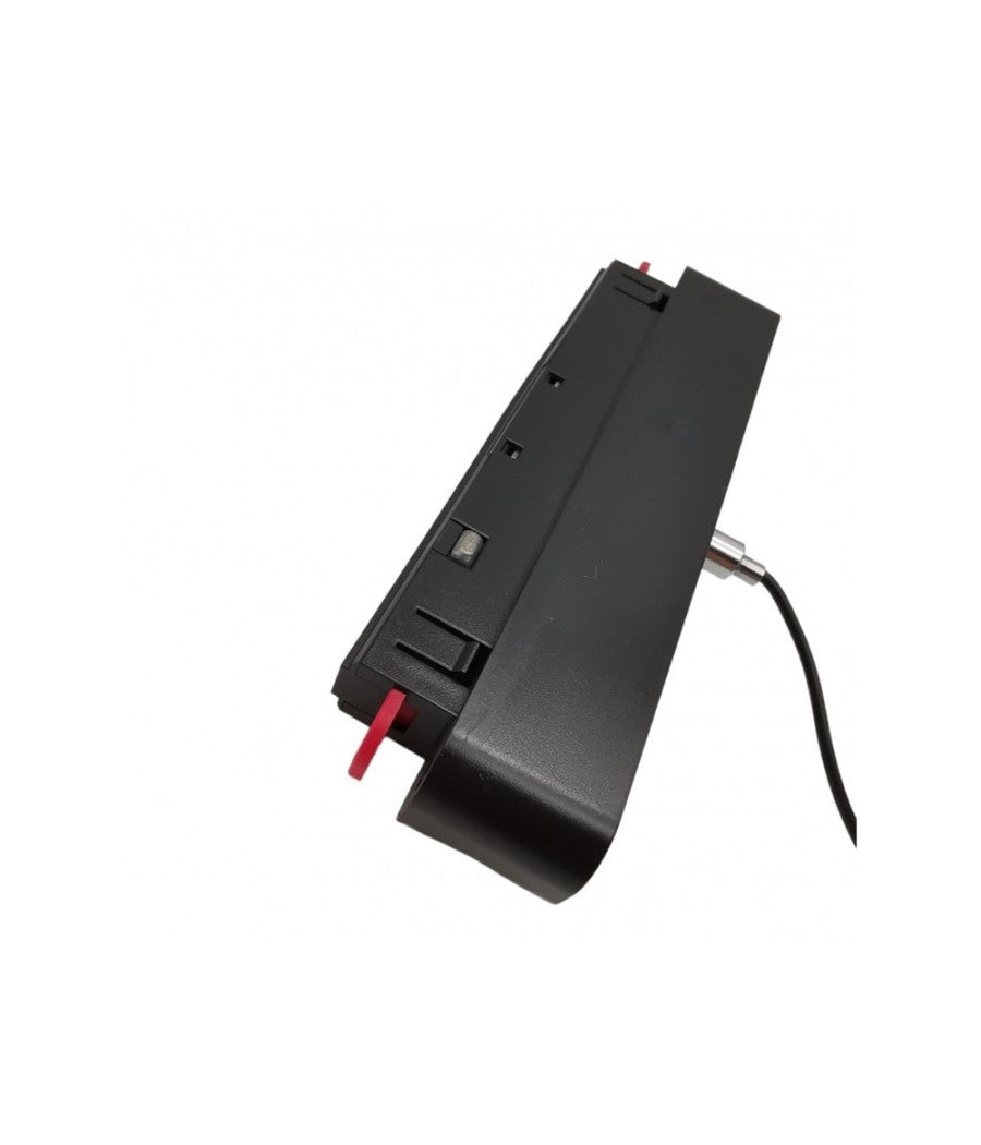 Faretto Led A Cilindro 8w Nero Per Binario Magnetico 48v Luce 3000k 4000k Cob-40         