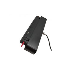 Faretto Led A Cilindro 8w Nero Per Binario Magnetico 48v Luce 3000k 4000k Cob-40  -bianco Caldo      -