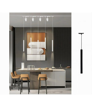 Faretto Led A Sospensione 3 W Cilindro Per Binario Track Monofase Lampada Lp-80         