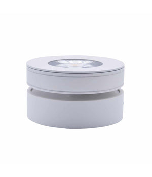 Faretto Led A Superficie Orientabile 7w Luce Naturale Fredda Calda Bianco F-7w-b         