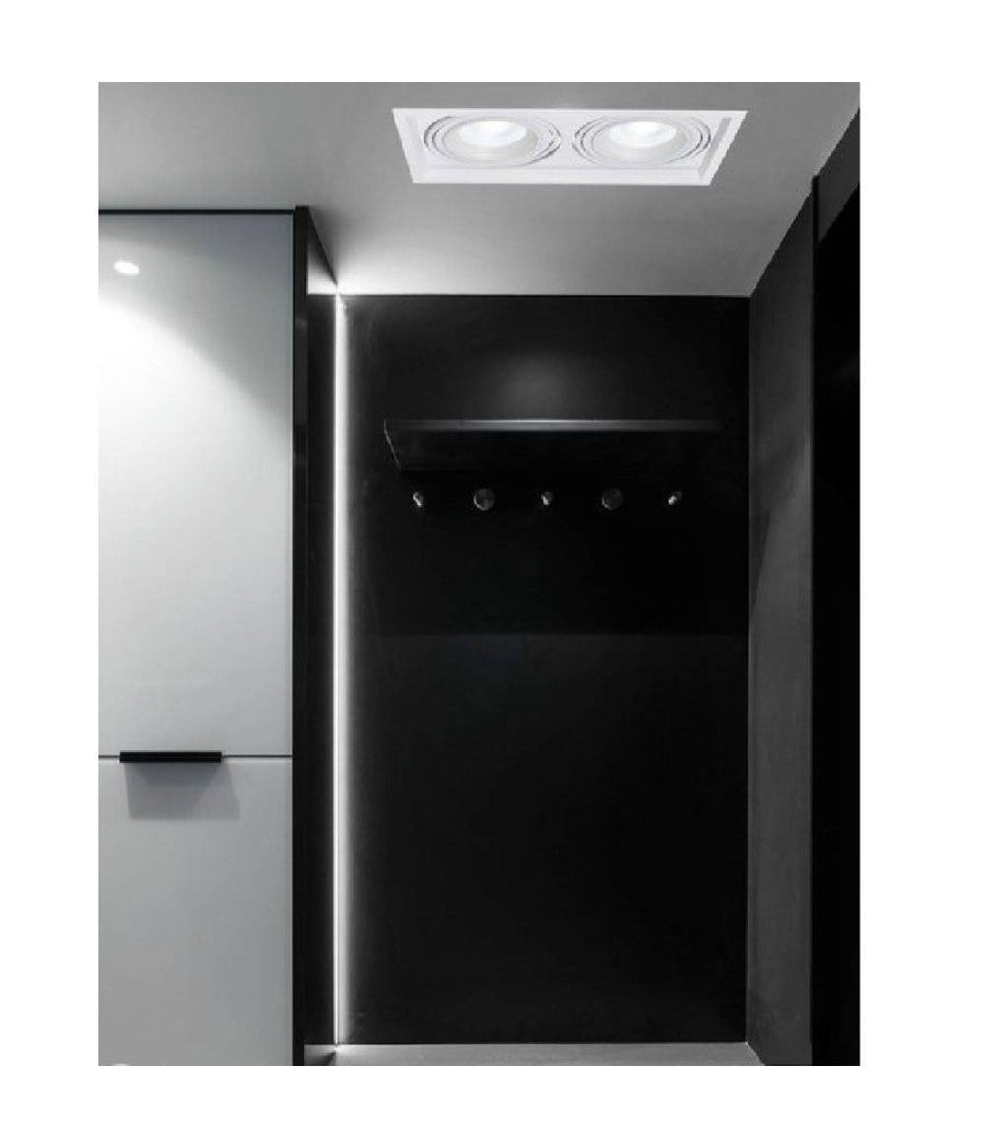 Faretto Led Ar111 30w Bianco Luce Bianca Fredda Calda Naturale 2700 Lm Ar111-01b  -bianco Freddo      -