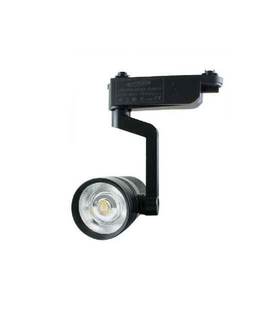 Faretto Led Binario Nero Lampada Pista 30watt Luce Naturale Calda Fredda F-30w8h         