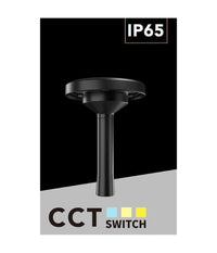 Faretto Led Cct 3 Tonalità  Di Colore Solare Ricaricabile Impermeabile Ip65 Fy-3c         