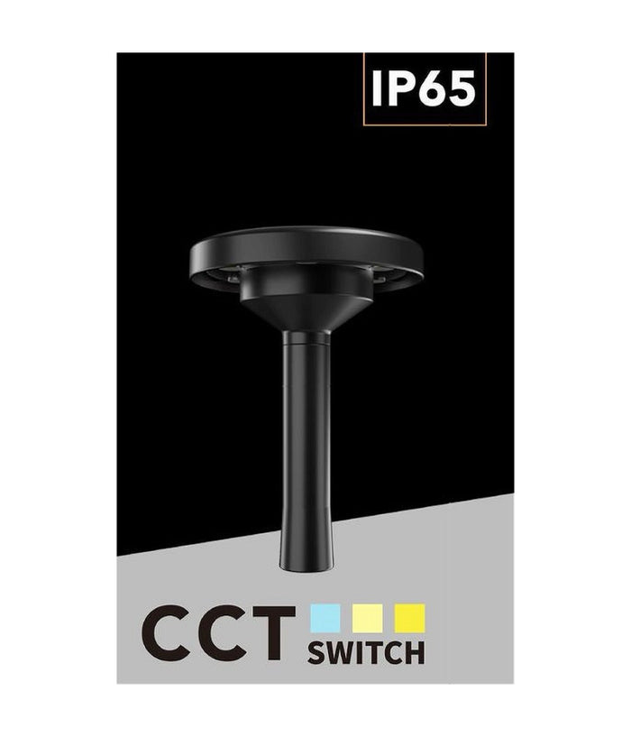 Faretto Led Cct 3 Tonalità  Di Colore Solare Ricaricabile Impermeabile Ip65 Fy-3c         