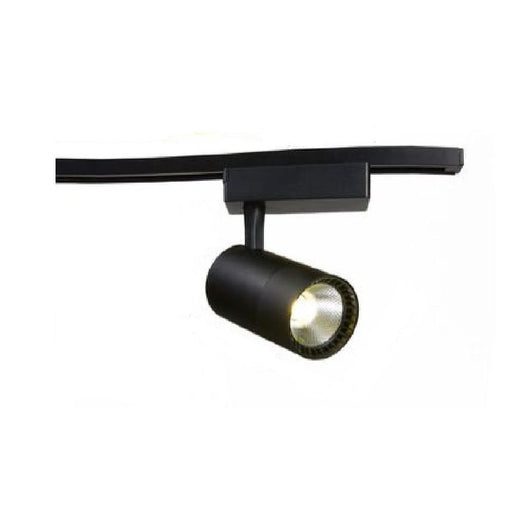 Trade Shop - Faretto Led Cob Con Binario 30w Lampada Pista Luce Fredda Naturale Calda F30w-9h -