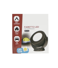 Faretto Led Cob Da Campeggio Casa Auto Lampada Portatile Con Magnete Dt-2110         