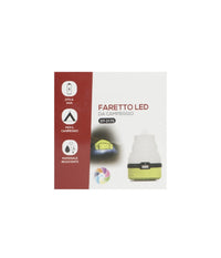 Faretto Led Da Campeggio Rgb 7 Colori Luce Appendibile Richiudibile Ip20 Dt-2175         