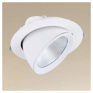 Trade Shop - Faretto Led Da Incasso 40w 4400lm Bianco Orientabile Luce 3000k-6500k Ip20 00779         