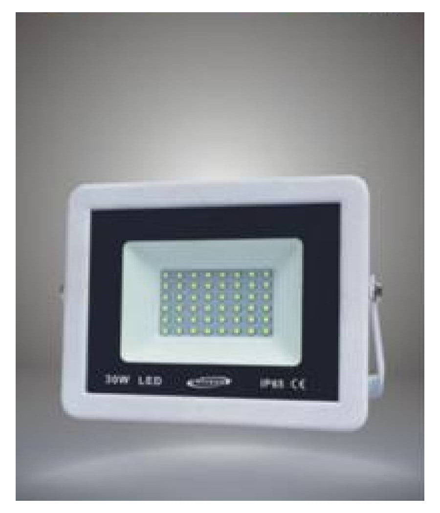 Faretto Led Esterno Bianco Luce Naturale Calda Fredda 30w Antipioggia F30w-b1         