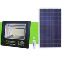 Trade Shop - Faretto Led Esterno Con Pannello Energia Solare 800 W Batteria 12 Ore Faro Ip67         
