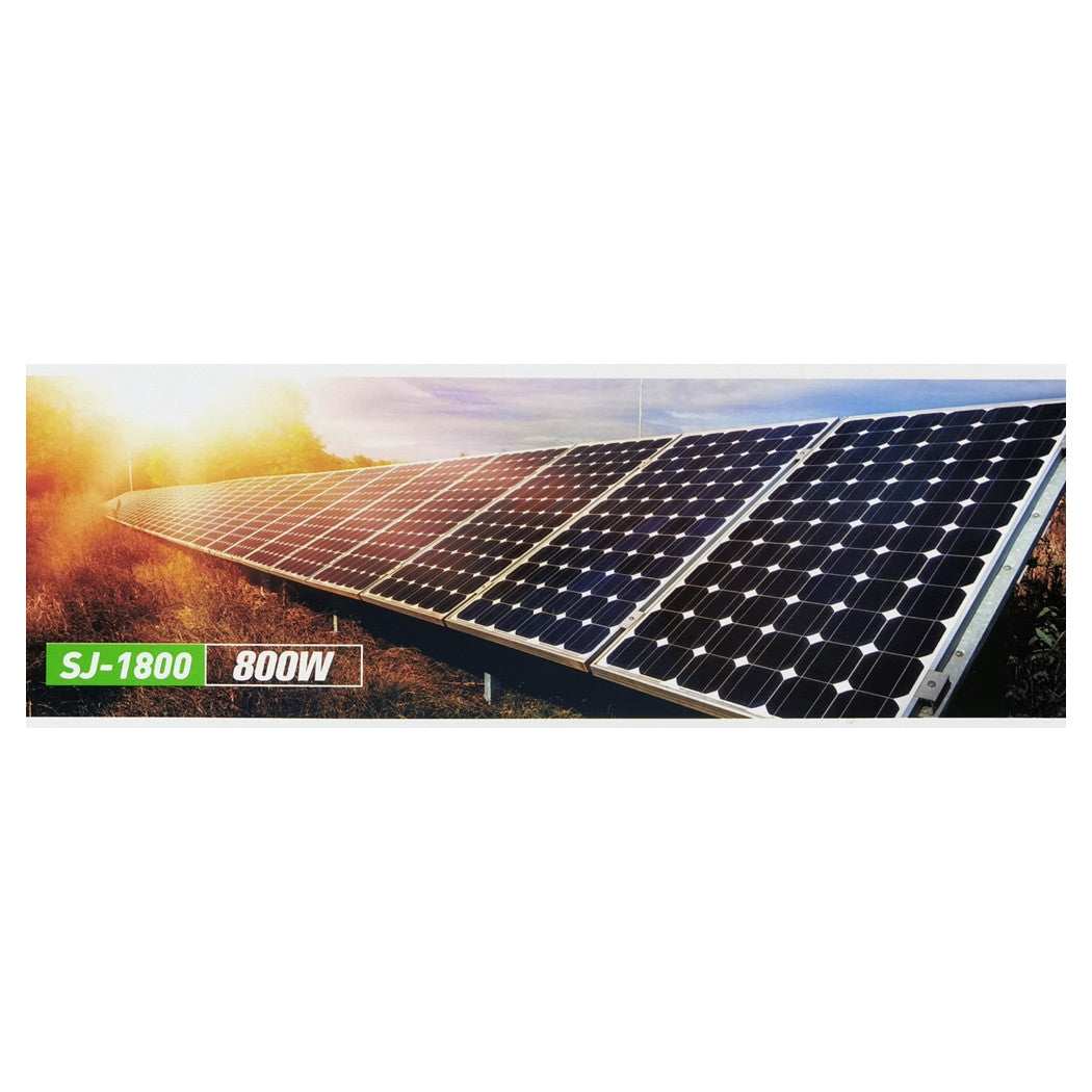 Trade Shop - Faretto Led Esterno Con Pannello Energia Solare 800 W Batteria 12 Ore Faro Ip67         