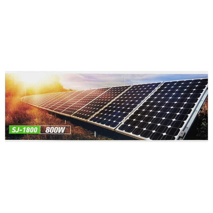 Trade Shop - Faretto Led Esterno Con Pannello Energia Solare 800 W Batteria 12 Ore Faro Ip67         