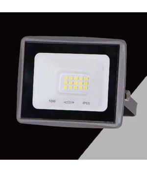 Faretto Led Faro 10watt 900 Lm Ip65 Grigio Luce Naturale Calda Fredda Ek02-10w-g         