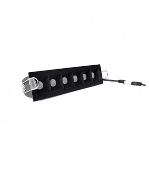 Faretto Led Incasso 12w Soffitto Moderno Nero Luce 6500k 3000k 4000k Spot         