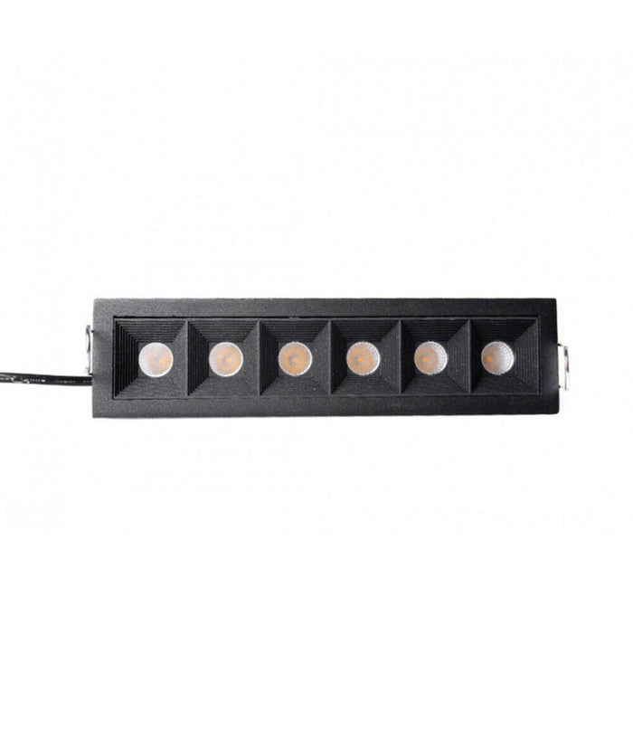 Faretto Led Incasso 12w Soffitto Moderno Nero Luce 6500k 3000k 4000k Spot         