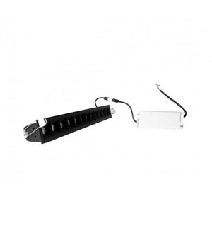 Faretto Led Incasso 24w Soffitto Moderno Nero Luce 6500k 4000k 3000k Spot         