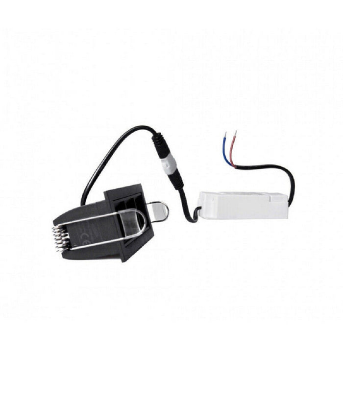 Faretto Led Incasso 6 W Soffitto Moderno Nero Luce 3000k 4000k 6500k Spot         