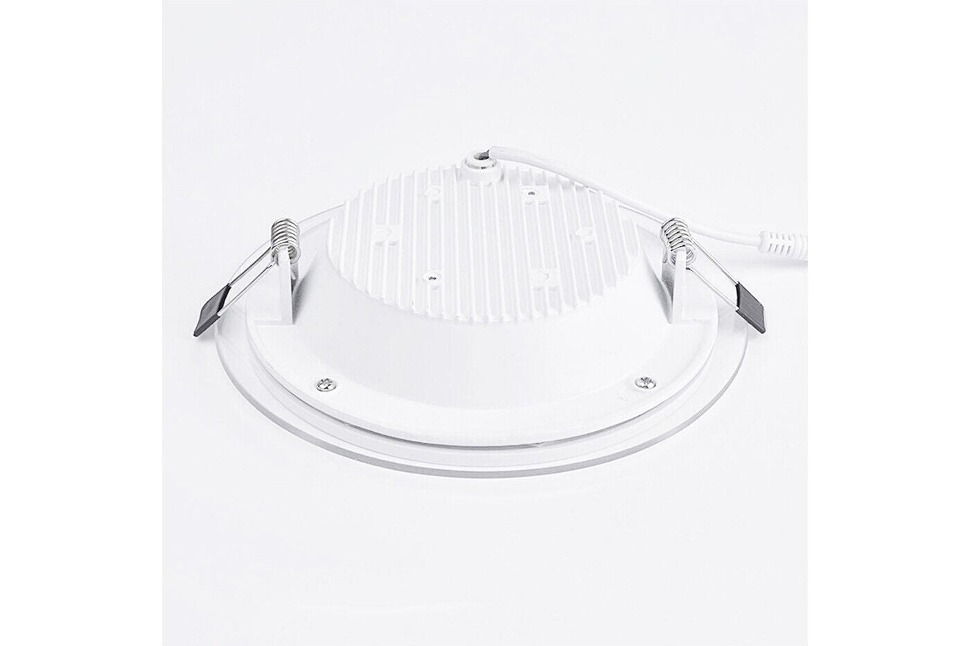 Faretto LED Incasso cornice Vetro 9W Luce Fredda 6000k Pannello Rotondo 720LM - Driwei